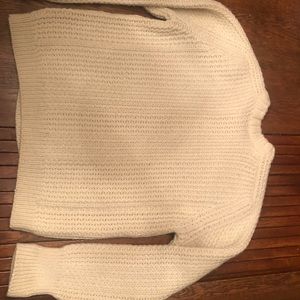 Pitolchry Fisherman Sweater Cable Cream 42 Large